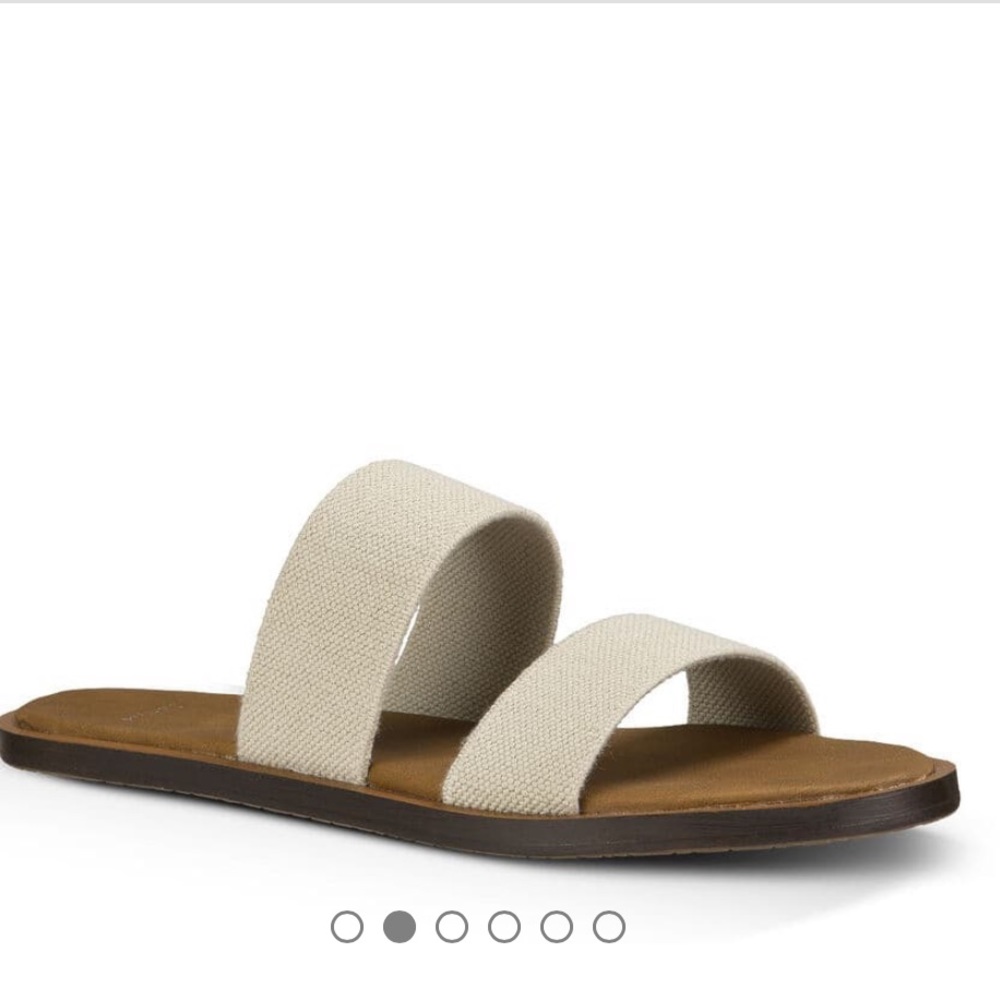 Sanuk Yoga Gora sandals size 7 - NEW